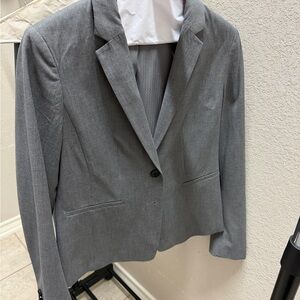 Ann Taylor 3 Piece suit - Charcoal Blazer, skirt and dress pants